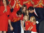 Espanha é recebida pela família real